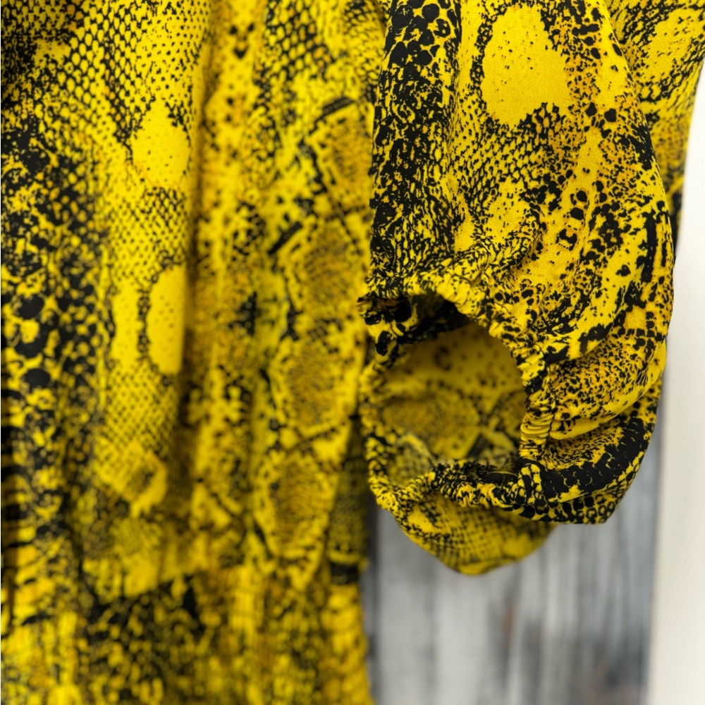 Nanette Nanette Lepore Snake Print High-Low Dress - Picture 5 of 11